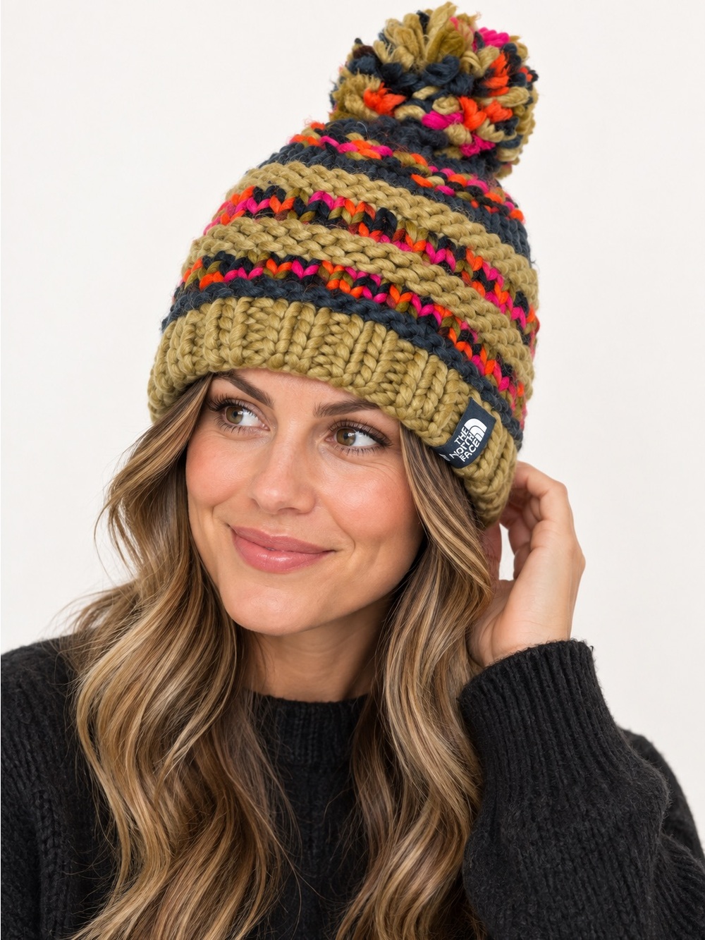 THE NORTH FACE NANNY KNIT BEANIE WOMEN'S